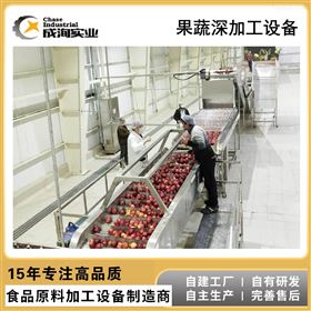 CXP-L-APL苹果加工生产线 苹果汁 苹果醋加工设备