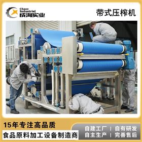 CXL-TS带式压滤机 刺梨汁加工专用渣汁分离设备 压榨机